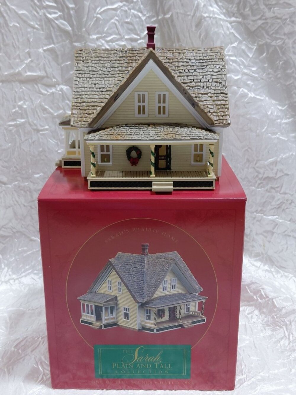 VTG The Sarah Plain And Tall Collection Sarahs Prairie Home 1994 Hallmark NOB